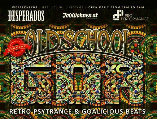 Oldschool Goa Party am 14. March 2020 @ Weberknecht.