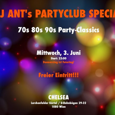 DJ ANT's PARTYCLUB SPECIAL