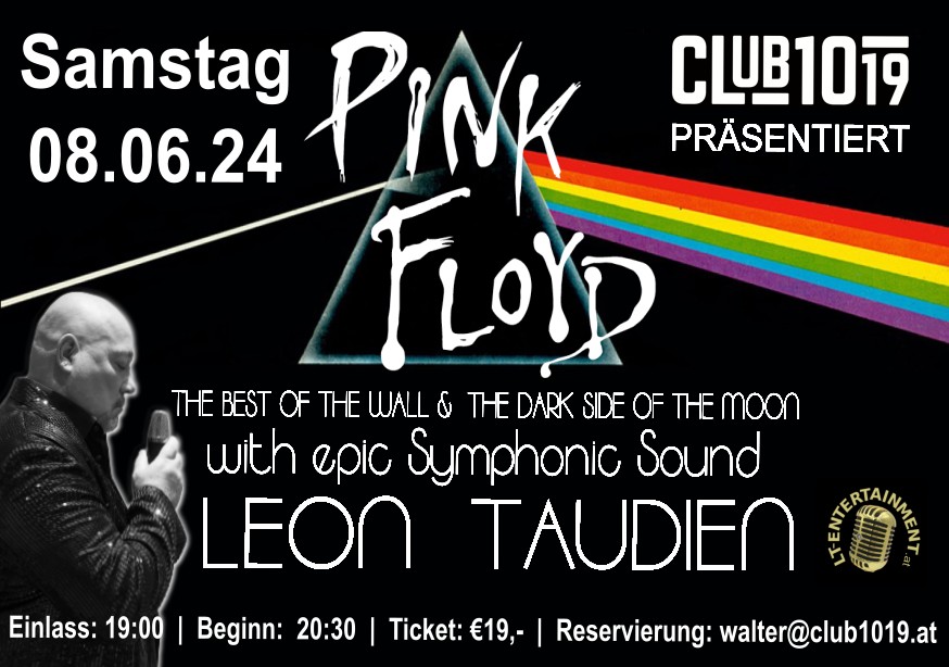 Pink Floyd Tribute Show in Epic Sound am 8. June 2024 @ Club 1019. Pink Floyd Tribute Show in Epic Sound am 8. June 2024 @ Club 1019.