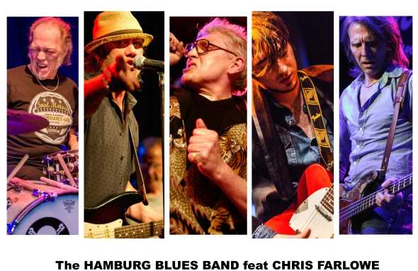 The HAMBURG BLUES BAND feat. Chris Farlowe & Krissy Matthews am 29. April 2020 @ Reigen.