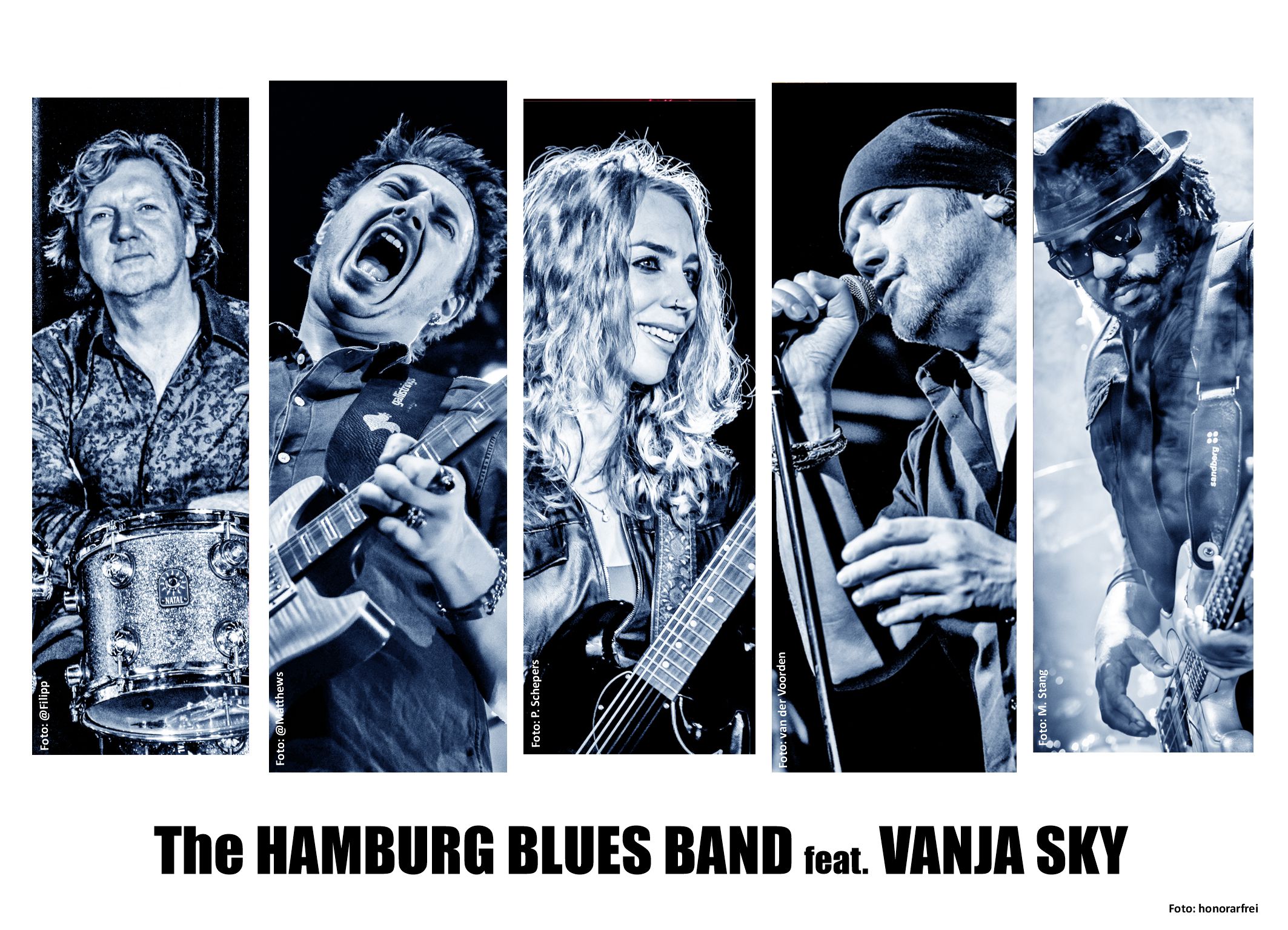 The Hamburg Blues Band feat. Vanja Sky & Krissy Matthews am 3. February 2025 @ Rockhouse Salzburg. The Hamburg Blues Band feat. Vanja Sky & Krissy Matthews am 3. February 2025 @ Rockhouse Salzburg.