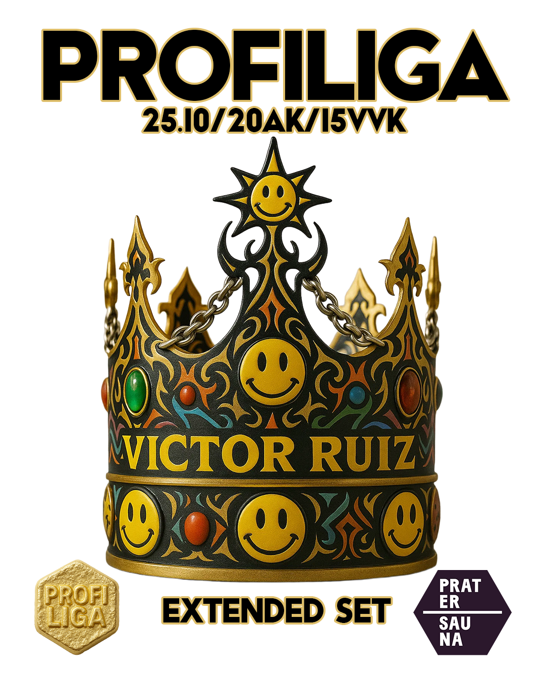 ProfiLiga präs: VICTOR RUIZ am 25. October 2025 @ Pratersauna. ProfiLiga präs: VICTOR RUIZ am 25. October 2025 @ Pratersauna.