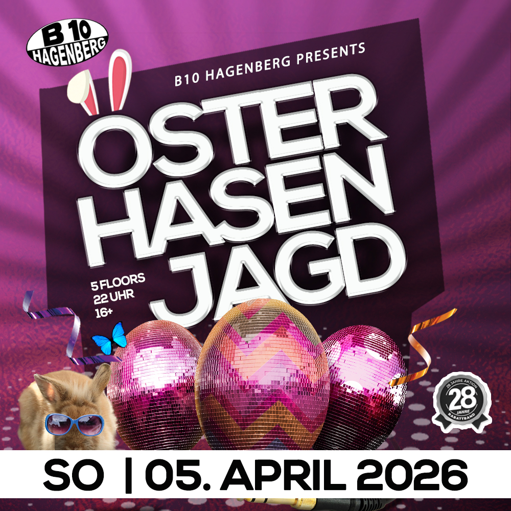 B10 Osterhasenjagd am 5. April 2026 @ B10 Hagenberg.