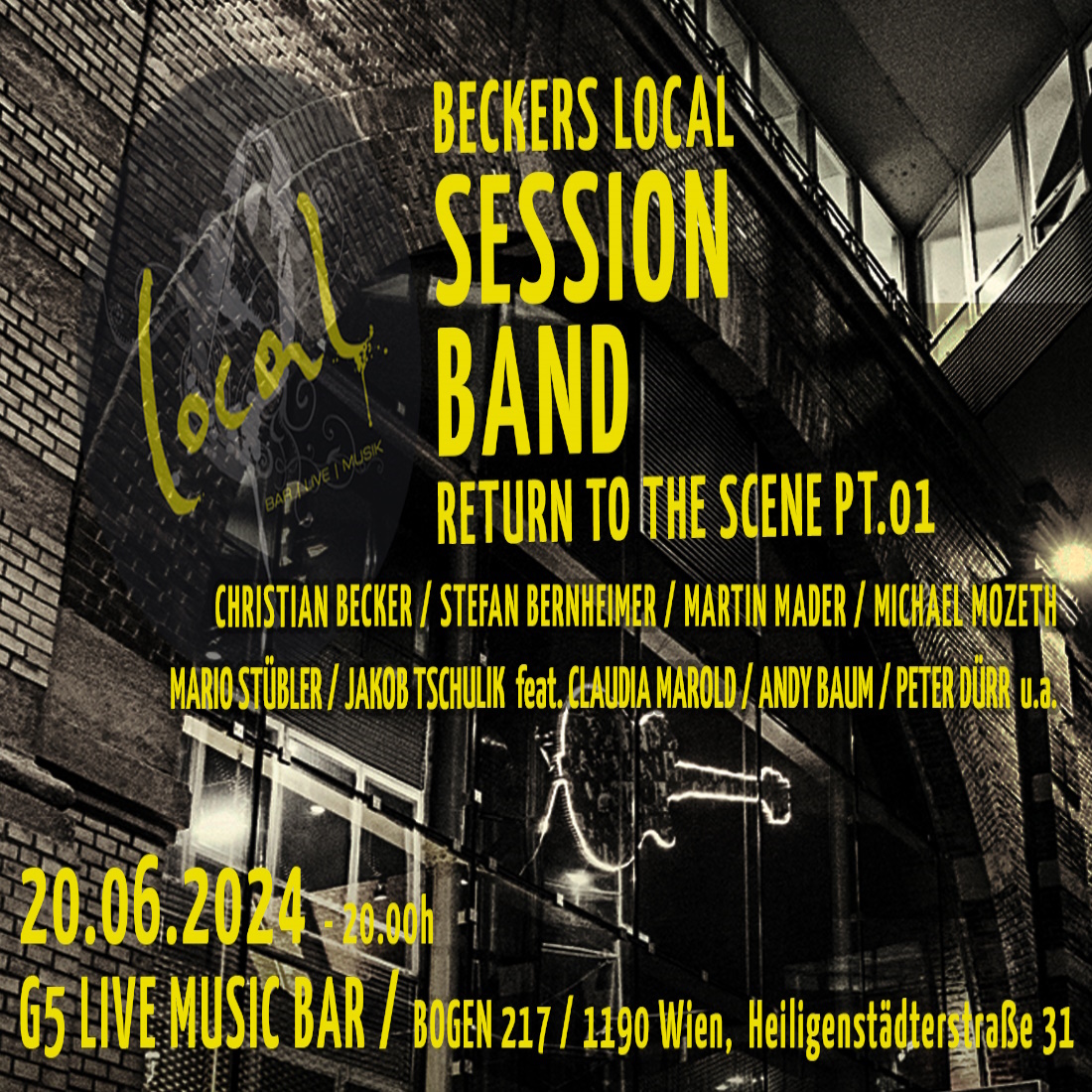 Beckers Local Session Band am 20. June 2024 @ G5 Live-Music-Bar. Beckers Local Session Band am 20. June 2024 @ G5 Live-Music-Bar.