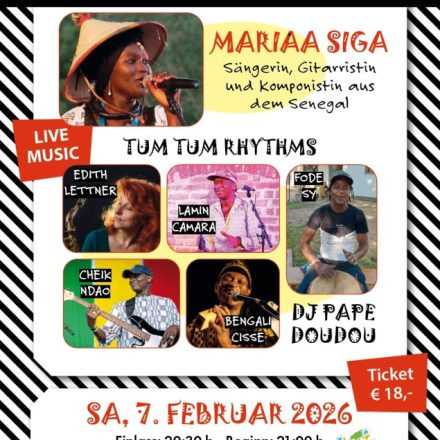 Soirée Africaine: Mariaa Siga (SEN) u.a.