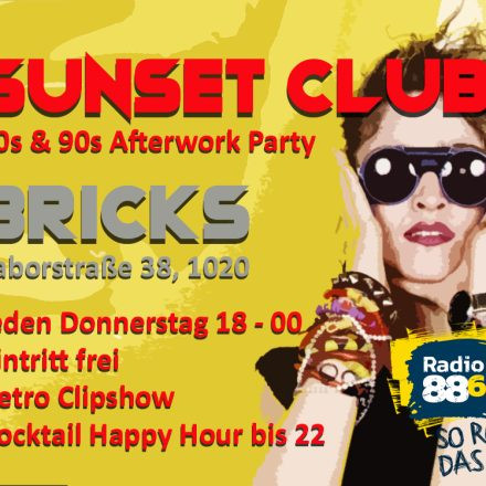 Sunset Club - 80s & 90s Afterwork Party