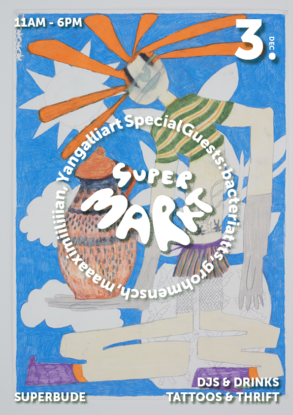 SUPERMARKT am 3. December 2023 @ Superbude. SUPERMARKT am 3. December 2023 @ Superbude.