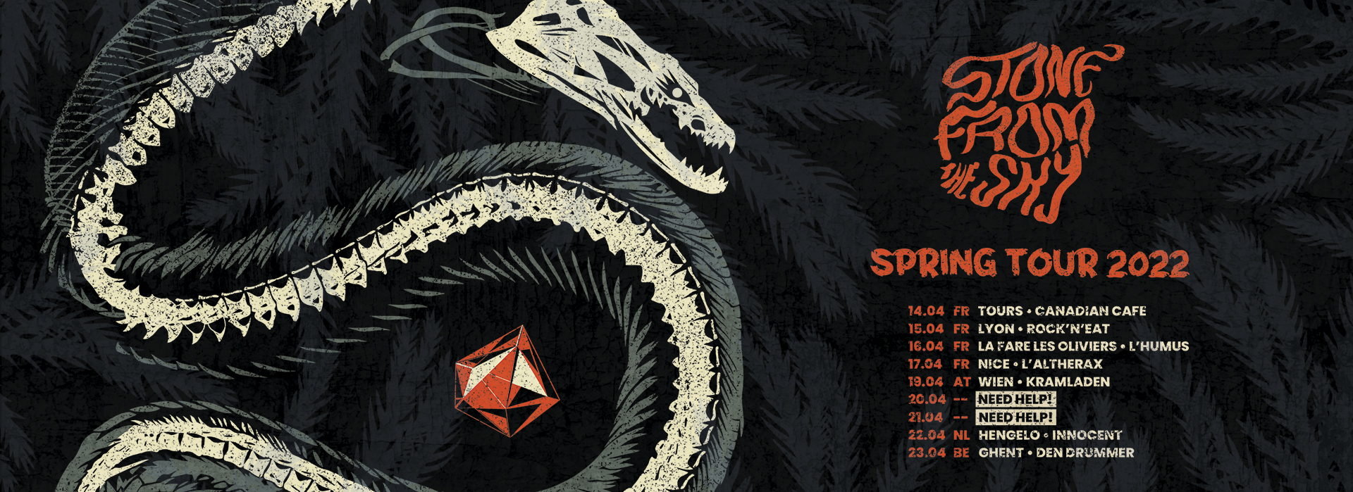 Stone From The Sky (FR) - Spring Tour 2022 | Live @Kramladen am 19. April 2022 @ Kramladen. Stone From The Sky (FR) - Spring Tour 2022 | Live @Kramladen am 19. April 2022 @ Kramladen.