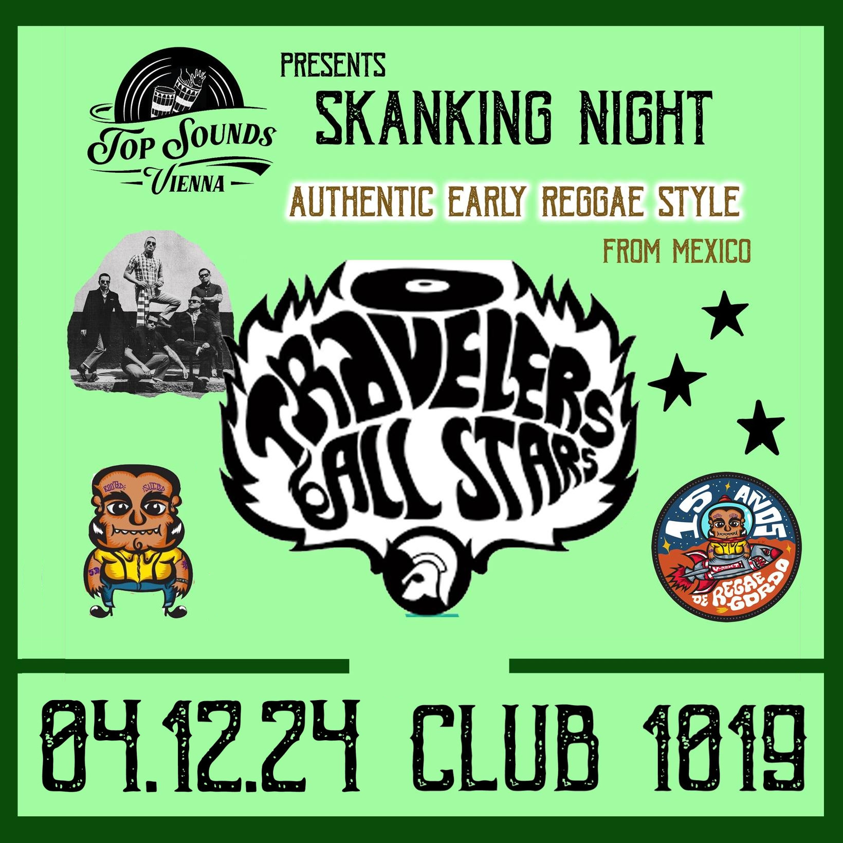 Travelers All Stars (MEX) am 4. December 2024 @ Club 1019. Travelers All Stars (MEX) am 4. December 2024 @ Club 1019.
