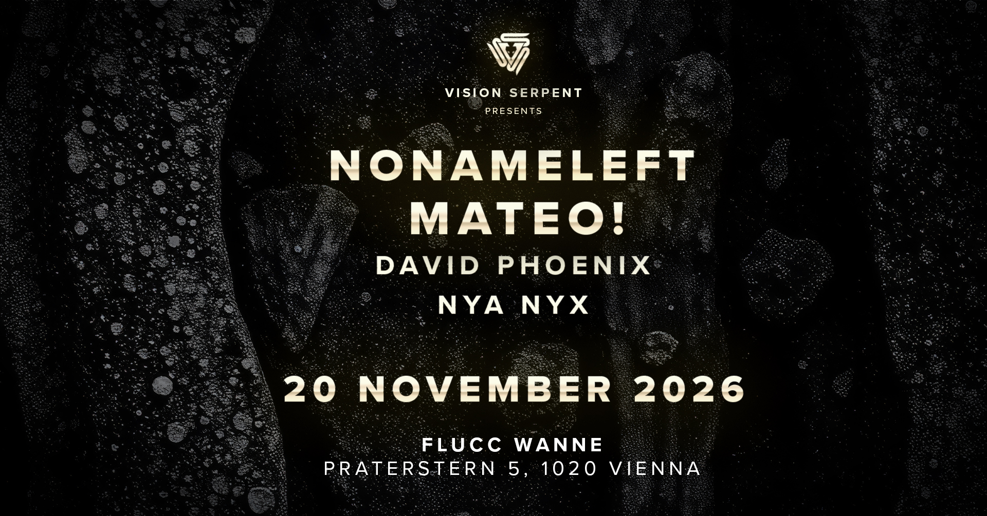 NONAMELEFT, MATEO! am 20. November 2026 @ Flucc.