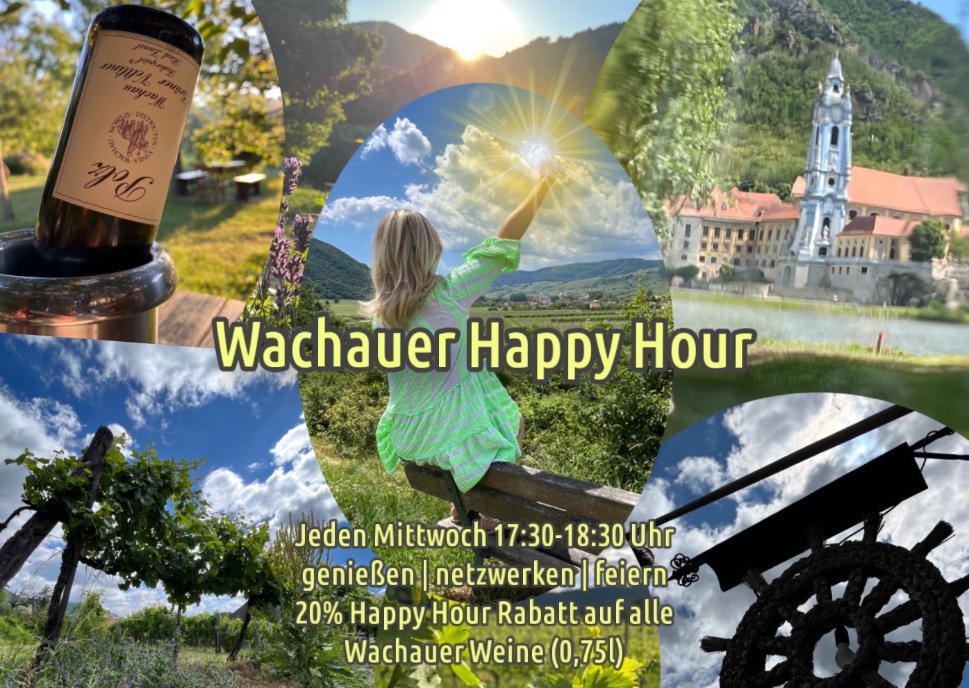 WACHAUER HAPPY HOUR am 21. January 2026 @ Die Wachauerin.