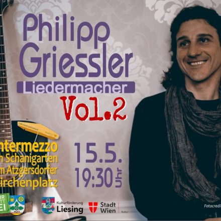 Der Liedermacher – Konzert mit Philipp Griessler