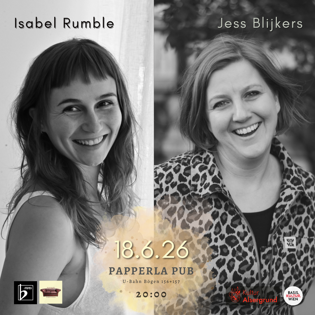 b.sides with Isabel Rumble and Jess Blijkers am 18. June 2026 @ Pappala Pub.