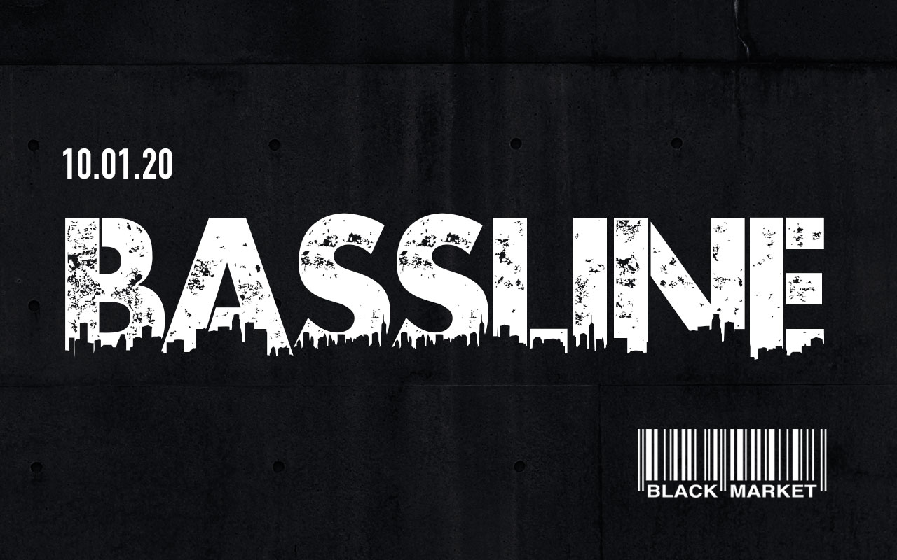 BASSLINE DnB Special am 10. January 2020 @ Black Market.