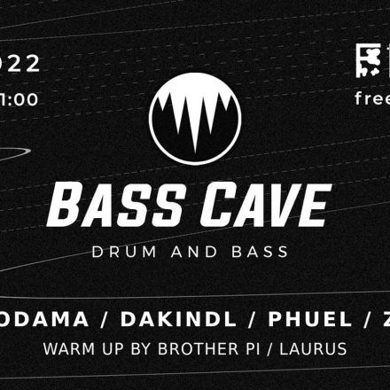 Bass Cave - Drum and Bass /w Kid Kodama & DaKindl