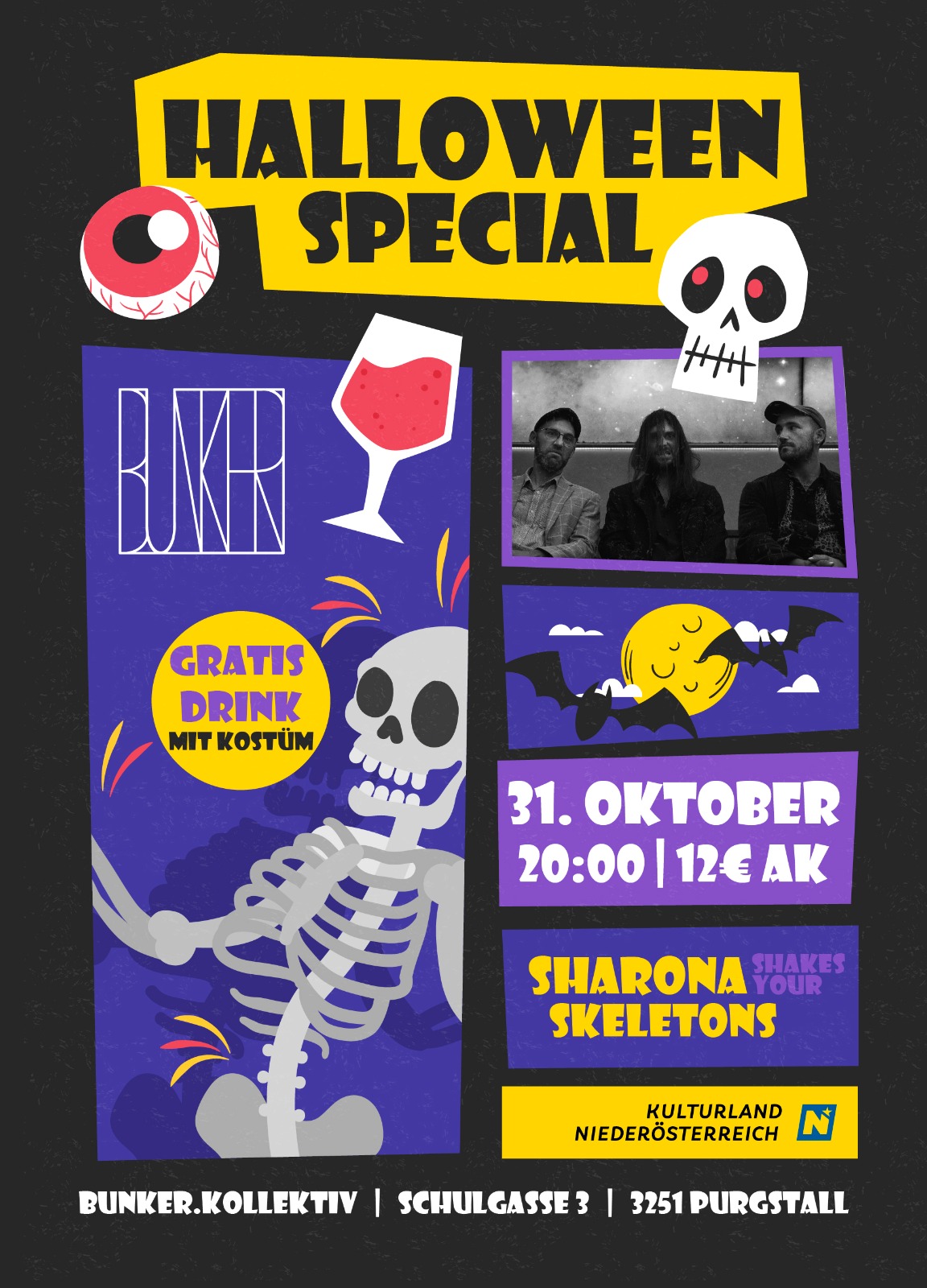 Bunker Halloween Special am 31. October 2025 @ bunker kollektiv. Bunker Halloween Special am 31. October 2025 @ bunker kollektiv.