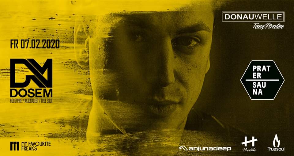 Donauwelle w/DOSEM am 7. February 2020 @ Pratersauna. Donauwelle w/DOSEM am 7. February 2020 @ Pratersauna.