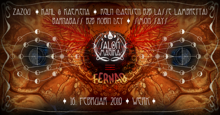 Salon Magika ≡ fernab am 16. February 2019 @ Das Werk. Salon Magika ≡ fernab am 16. February 2019 @ Das Werk.