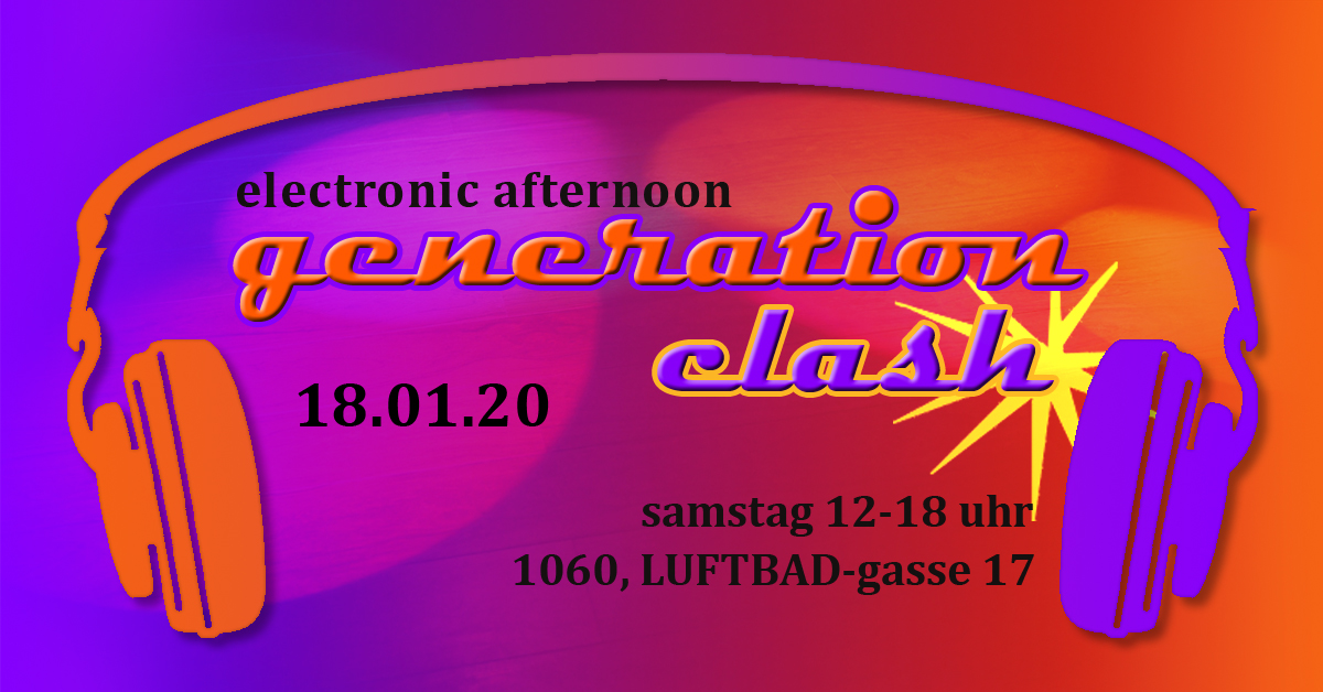 Electronic Afternoon - The Sound of different Generations am 18. January 2020 @ Luftbad.