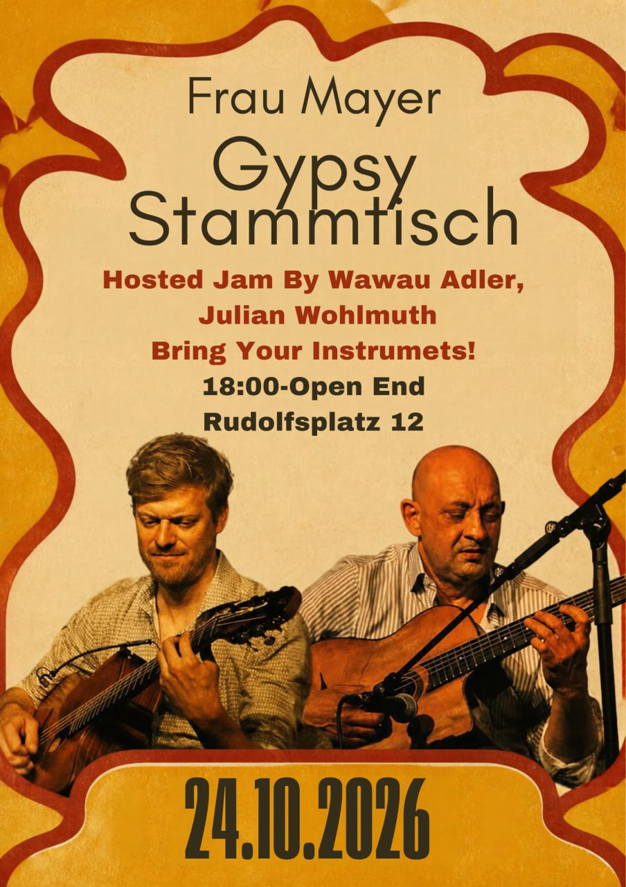 #1 Frau Mayer Gypsy Stammtisch am 24. October 2026 @ Frau Mayer.