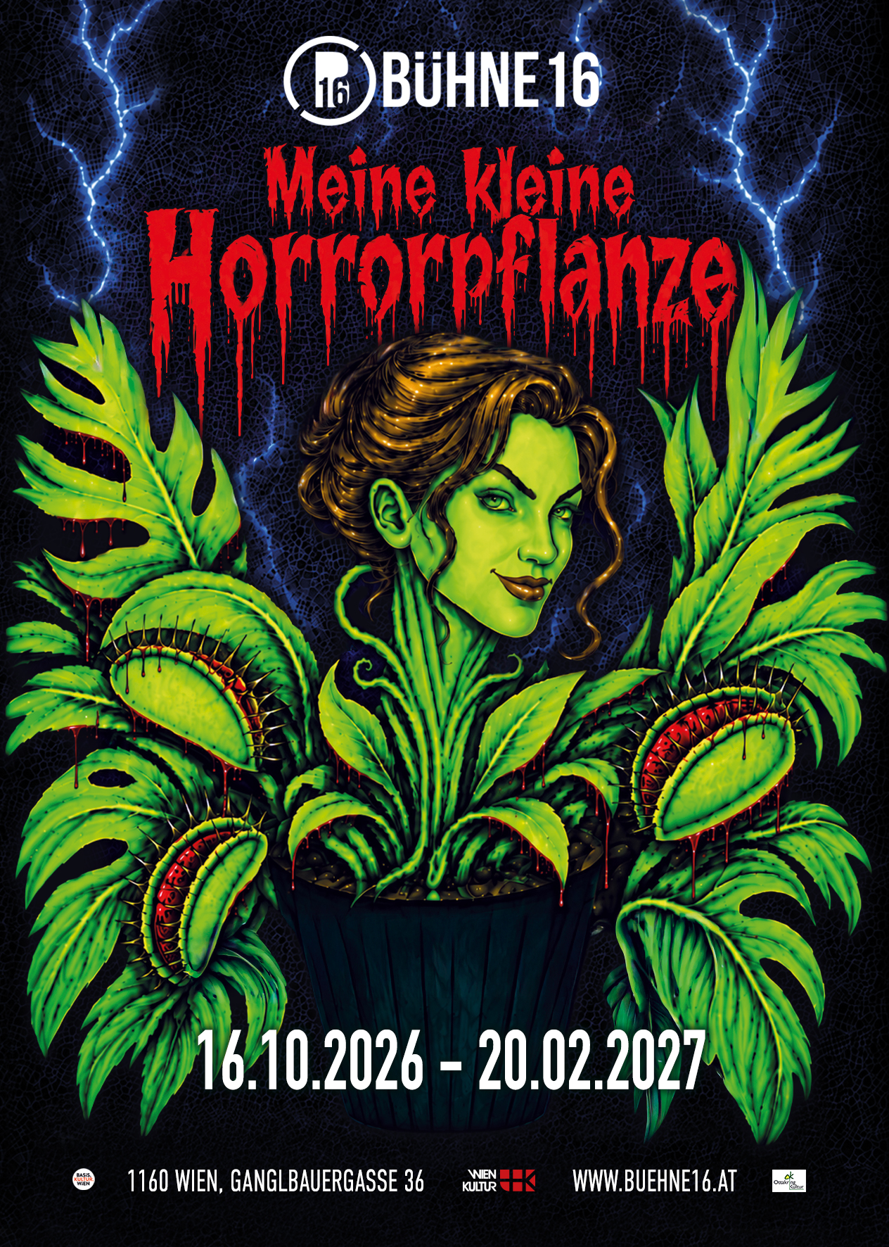 Meine kleine Horrorpflanze am 5. December 2026 @ Bühne16.