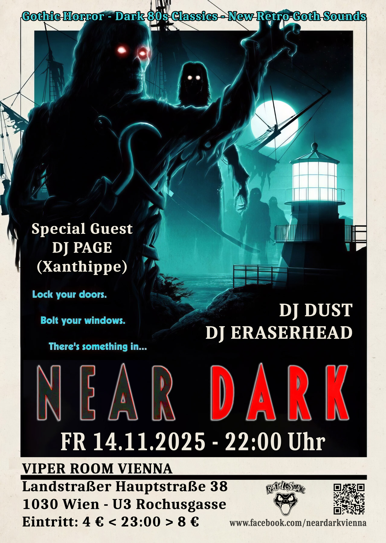NEAR DARK - Gothic Horror am 14. November 2025 @ Viper Room.