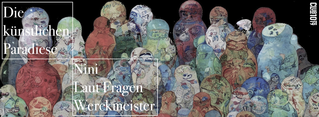 Werckmeister + Laut Fragen + Nini am 25. April 2024 @ Club 1019. Werckmeister + Laut Fragen + Nini am 25. April 2024 @ Club 1019.