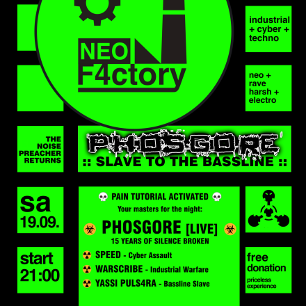 NEOF4ctory Episode three: PHOSGORE