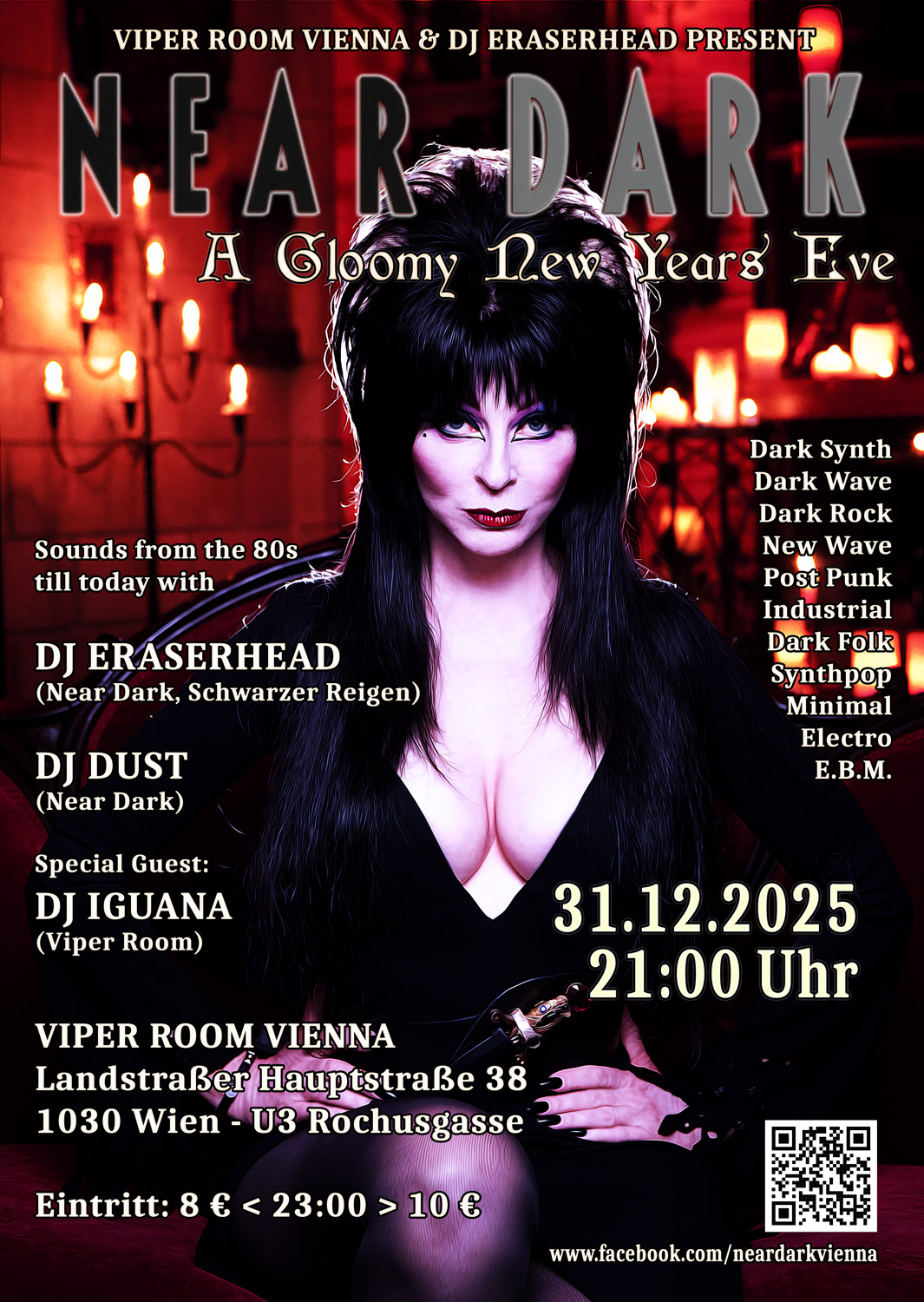 NEAR DARK – A gloomy New Years Eve am 31. December 2025 @ Viper Room.