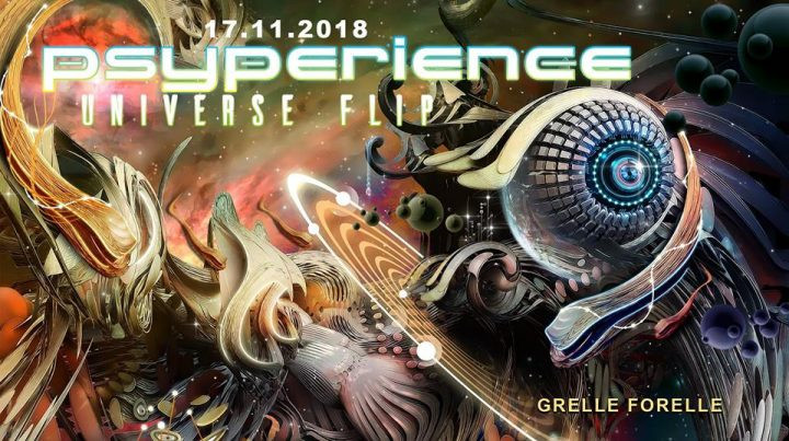 Psyperience mit Dark Whisper, Virtuanoise & TAS am 17. November 2018 @ Grelle Forelle. Psyperience mit Dark Whisper, Virtuanoise & TAS am 17. November 2018 @ Grelle Forelle.