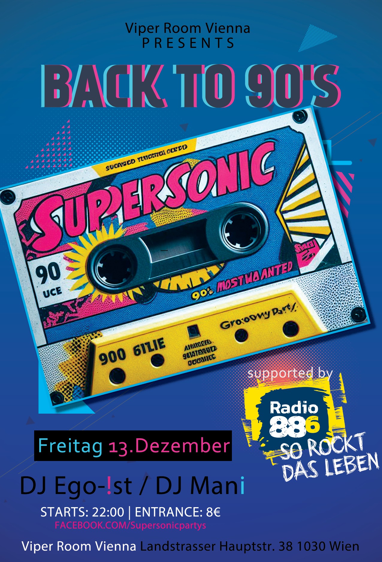 Supersonic - 90s most wanted am 13. December 2024 @ Viper Room. Supersonic - 90s most wanted am 13. December 2024 @ Viper Room.