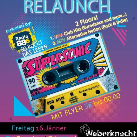 Supersonic - The Big Relaunch!