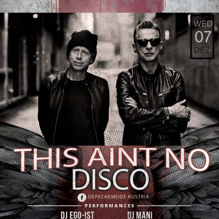 This ain't no Disco - Depeche Mode / 80's Party