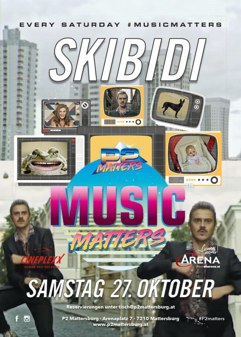 Music Matters - SKiBiDi // im P2 Mattersburg am 27. October 2018 @ P2 Mattersburg. Music Matters - SKiBiDi // im P2 Mattersburg am 27. October 2018 @ P2 Mattersburg.