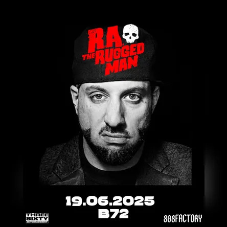R.A. The Rugged Man am 19. June 2025 @ B72. R.A. The Rugged Man am 19. June 2025 @ B72.
