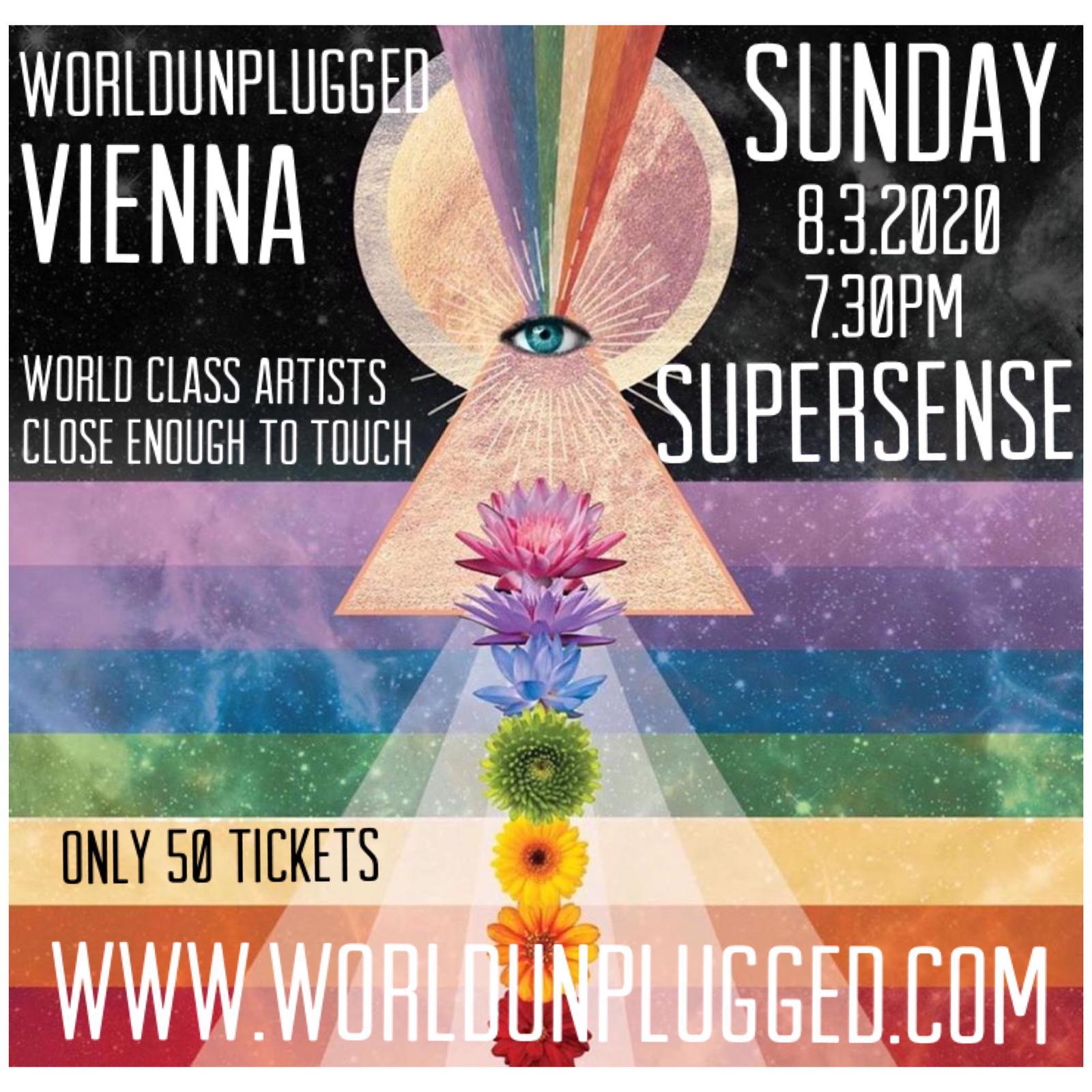 World Unplugged Vienna am 8. March 2020 @ Supersense.