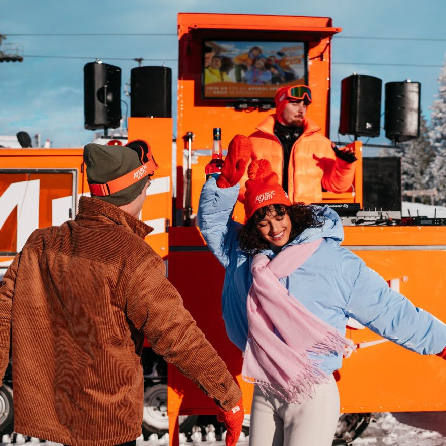 Aperol Snow Beats startet in den Alpen