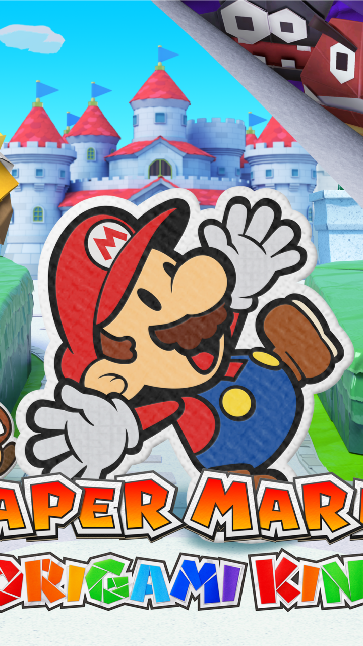 2D-Mario zum Falten