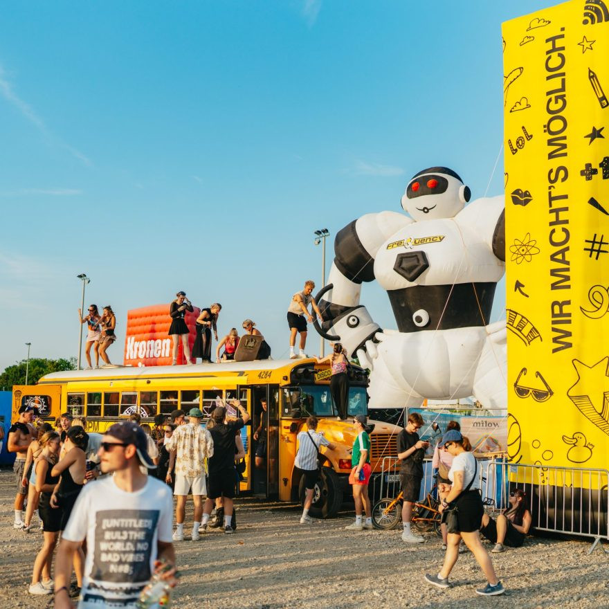 Schoolbus Stage am FM4 Frequency 2026
