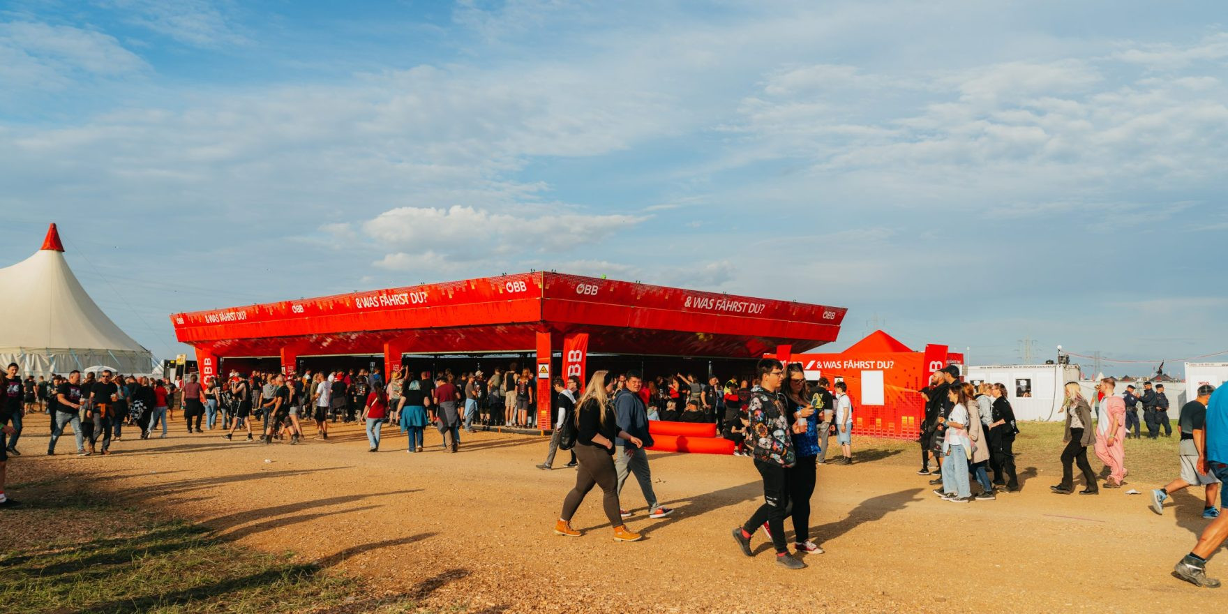 ÖBB Roller Disco am Nova Rock 2025