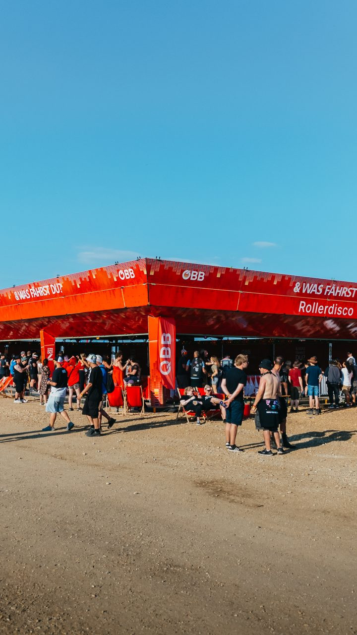 ÖBB Roller Disco am Nova Rock 2026