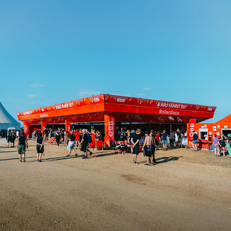 ÖBB Roller Disco am Nova Rock 2026