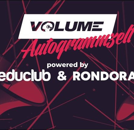 Das Volume Autogrammzelt am Nova Rock Festival 2022