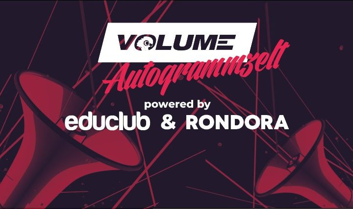 Das Volume Autogrammzelt am Nova Rock Festival 2022