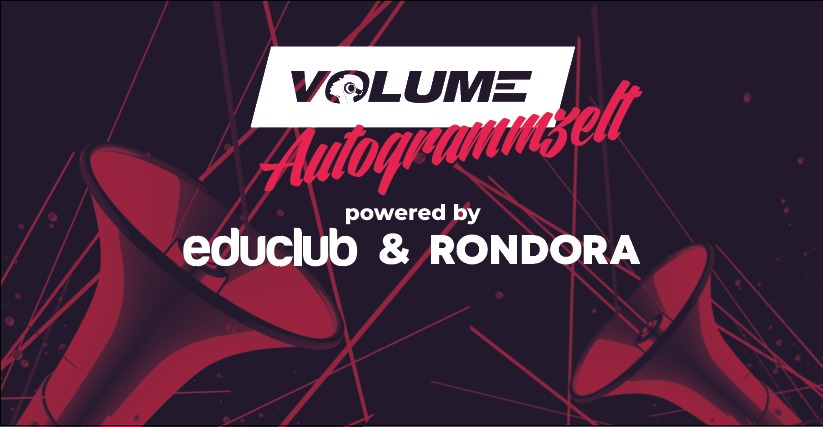 Das Volume Autogrammzelt am Nova Rock Festival 2022