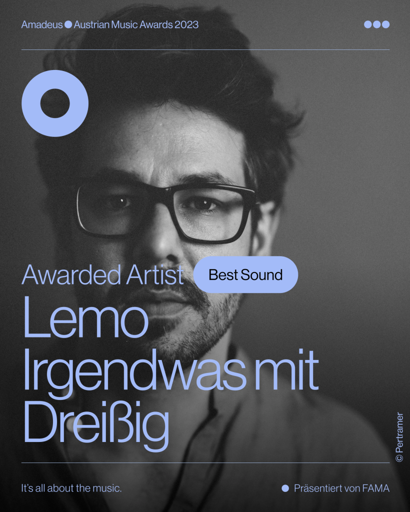 Lemo ist der Gewinner der Kategorie Best Sound