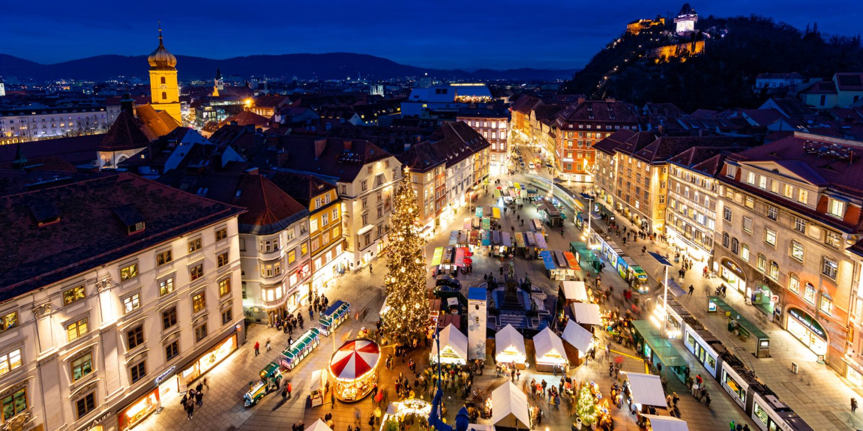 Weihnacht am Karmeliterplatz in Graz 2025