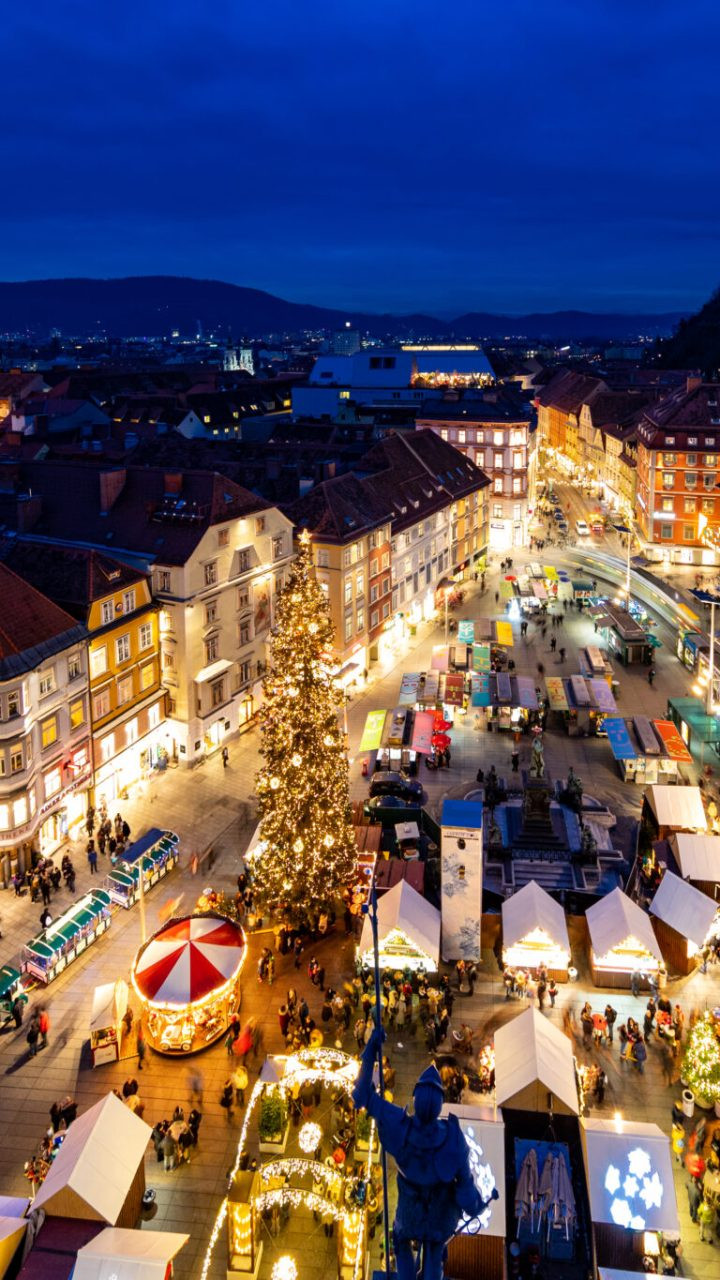 Weihnacht am Karmeliterplatz in Graz 2025