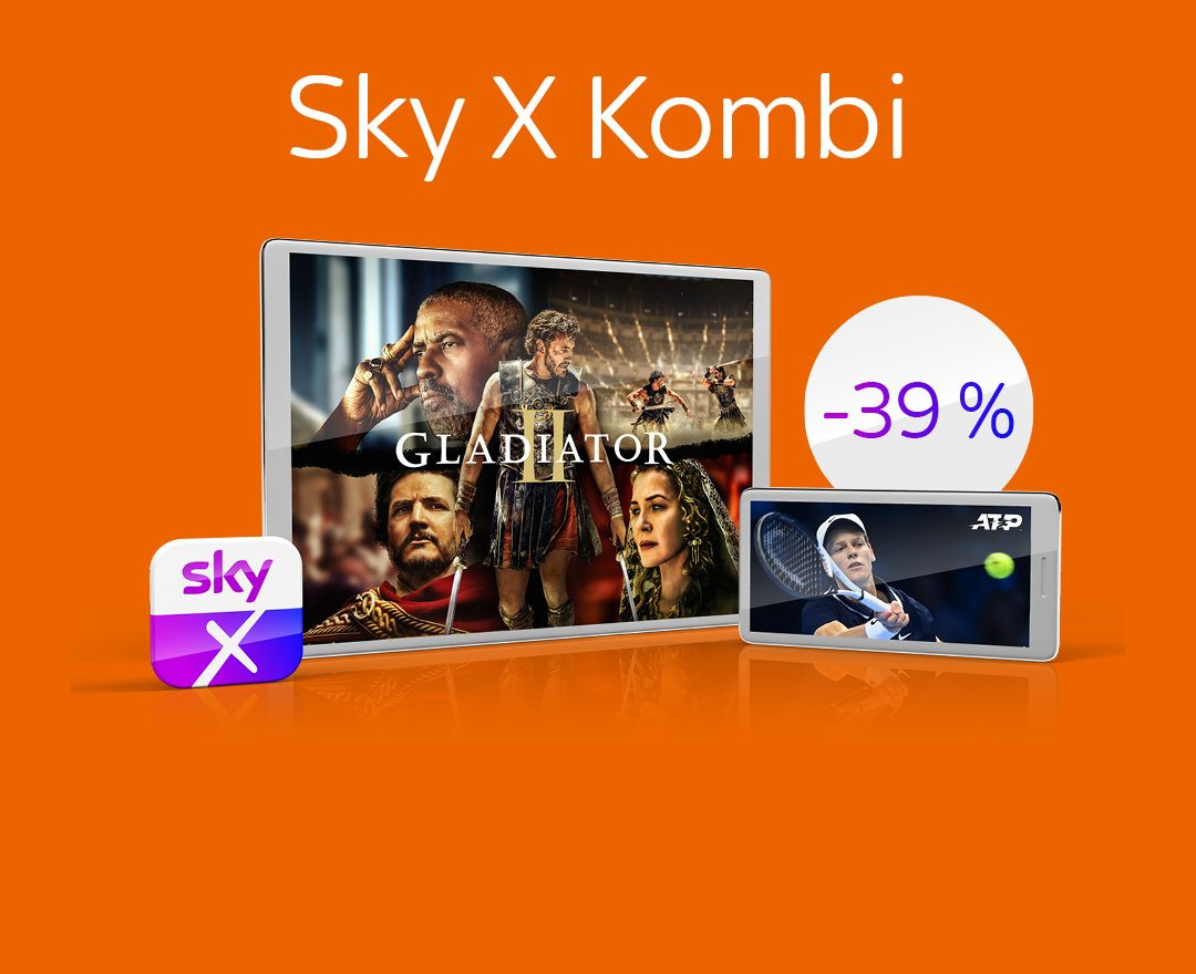 Stream dich glücklich – jetzt mit Sky X!