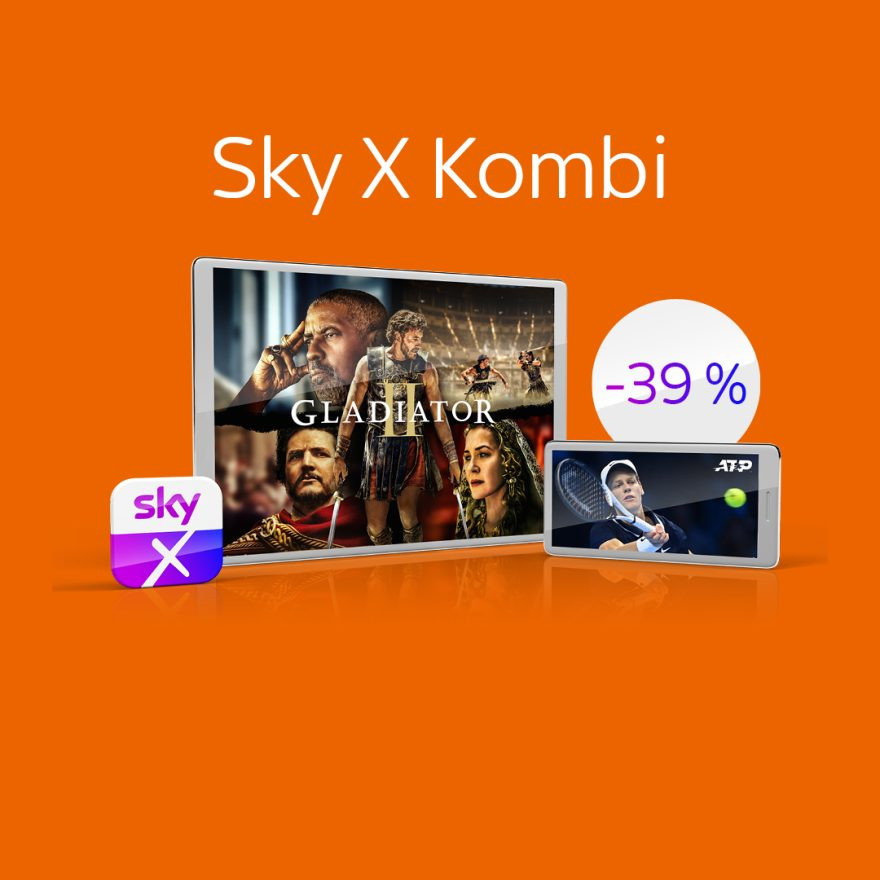 Stream dich glücklich – jetzt mit Sky X!